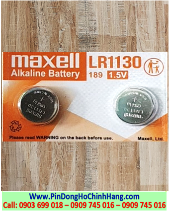 Pin Maxell LR1130 _Pin AG10